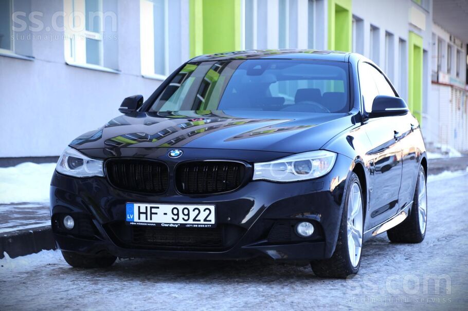 BMW 320d GT, M-Sport pakete, automāts, headup, klimatk