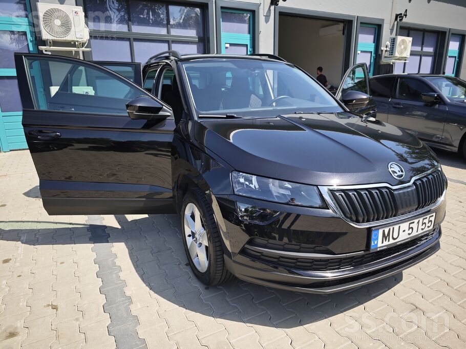 Uzņēmums pārdod Škoda Karoq ļoti labā tehniskā stāvoklī un komplektācijā.