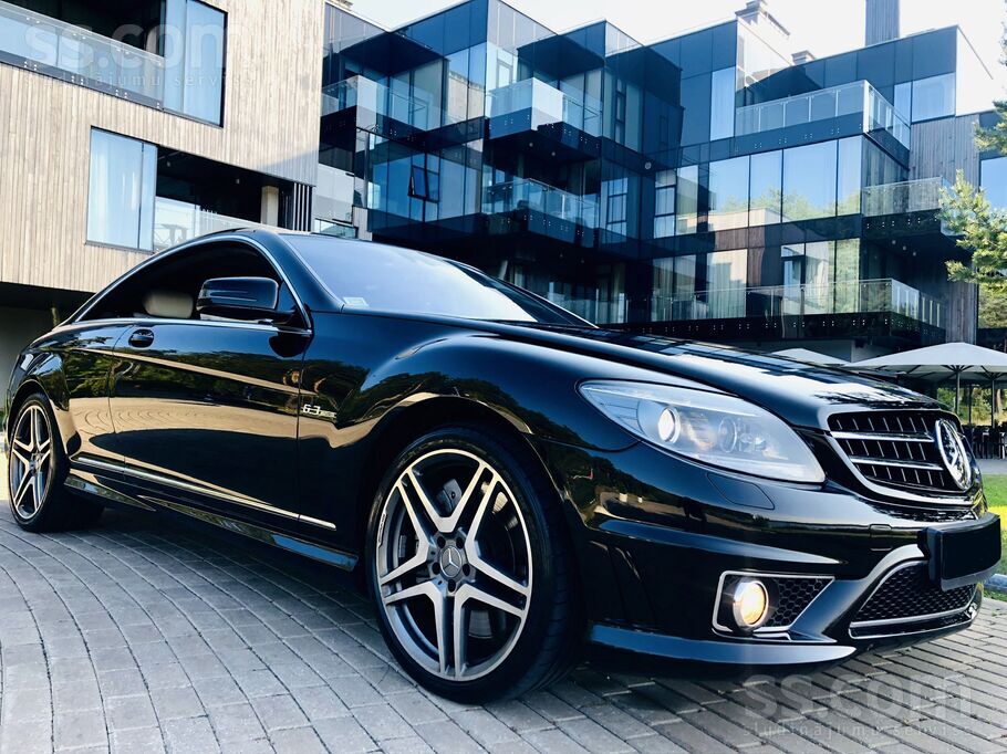 Mercedes-Benz CL 63 Amg
2009 6.2 V8 atmosfērisks 525 ZS Designo Pilna kompl