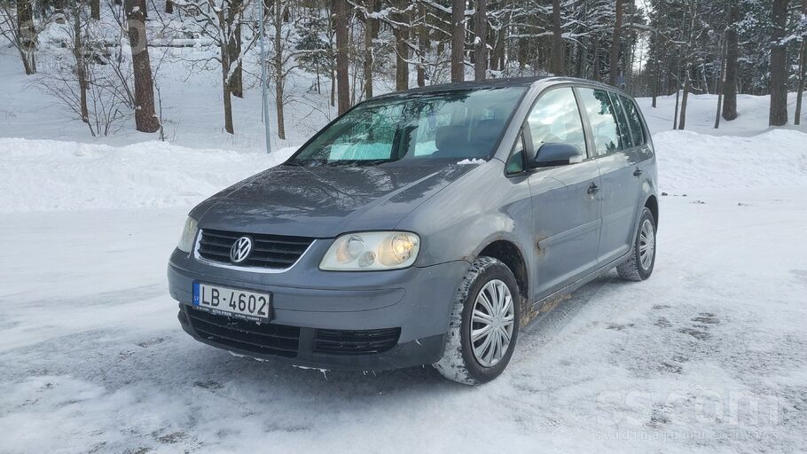 Volkswagen Pardod VW Touran. 2005.gada. 1.9 dizelis(66kw). Me