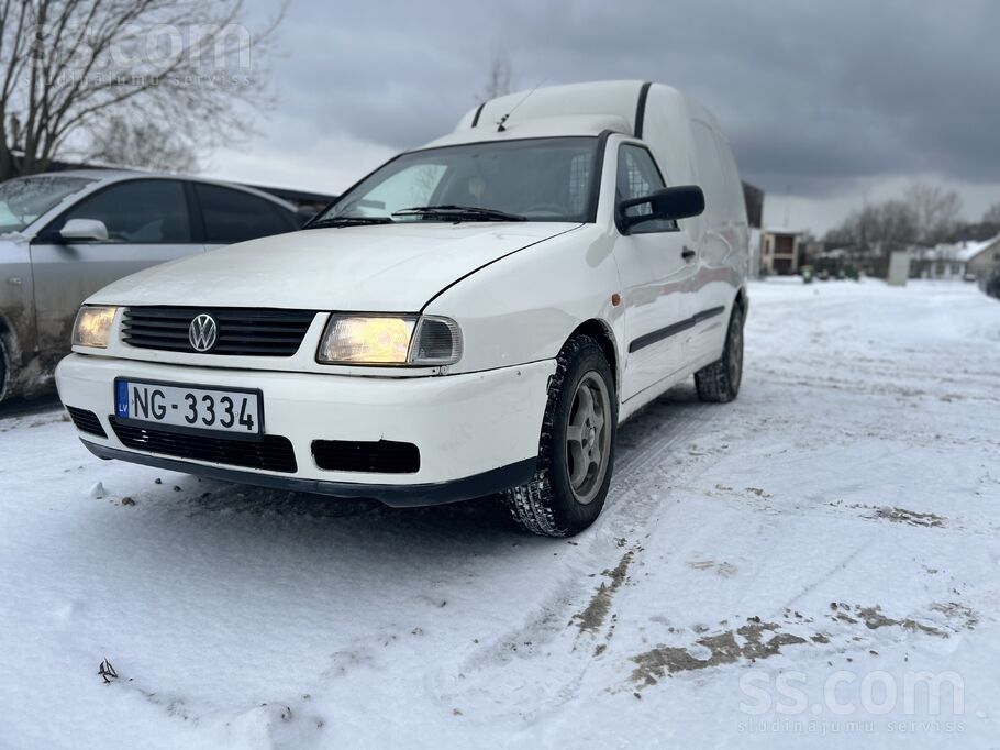 Volkswagen Pārdod vw caddy 1999.gada 1.9tdi 66kw dzinēju 