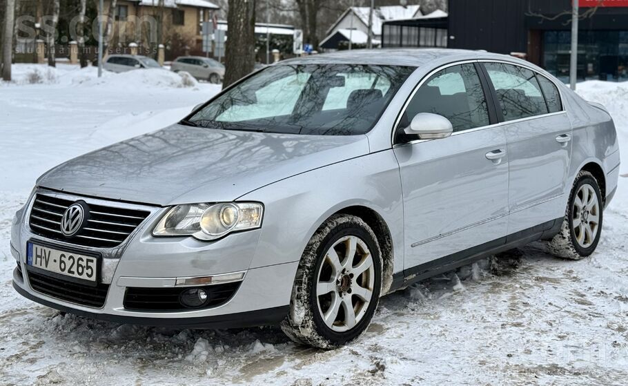 Volkswagen Passat B6 2.0L, 103kw dīzelis ar 6pak. Manuālo pār