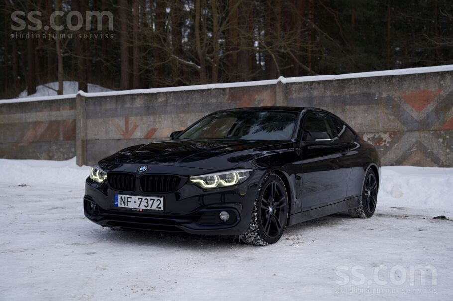 BMW 440i coupe (F32) 3.0 benzīns 240kw/326hp
Dinamisks un uzticams auto
P