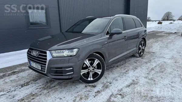 Audi Audi Q7 Quattro, S-Line, Matrix led gaismas, 8pakā