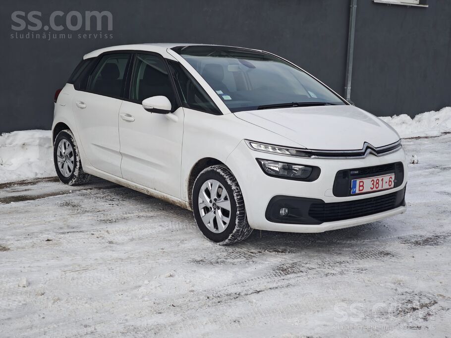 Tikko ievests no Francijas, Citroen C4 Picasso 1.2 benzīns ar ļoti mazu nobr