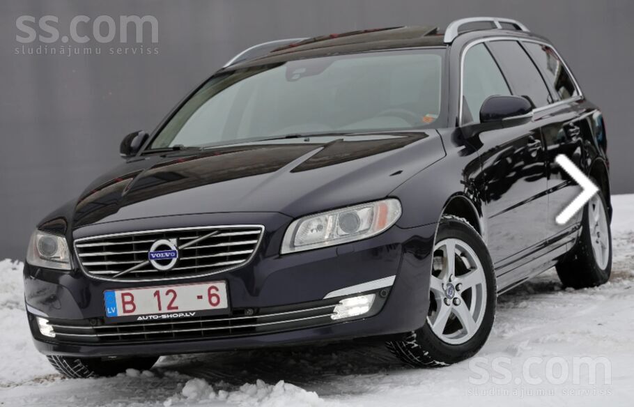 Volvo Pārdodu volvo V70 Inscription 2.0D 110kw D3, 2015.
