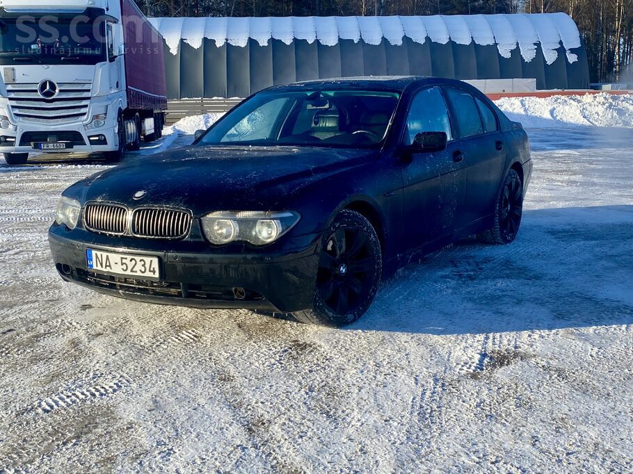 BMW Pardodas labs e65. Nesen izieta skate. Tehniski lo