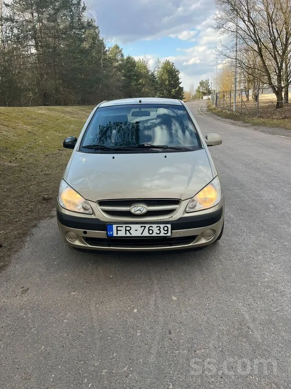 Hyundai Pārdodu 2005. gada Hyundai Getz ar 1.4i benzīna dz