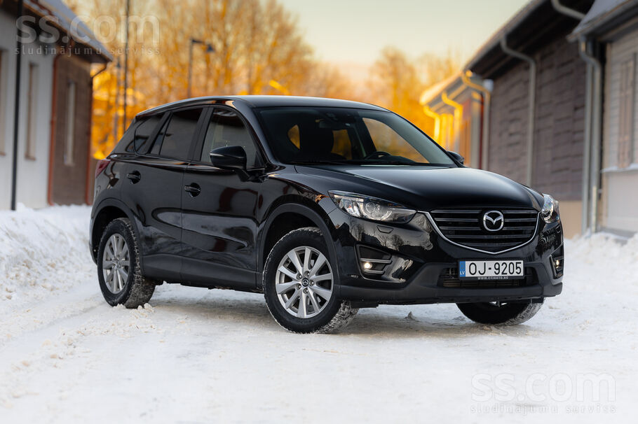 Mazda Cx5 2015 gads 2.2 dizels 110kw 4x4 facelift modelis, tikko ievests.