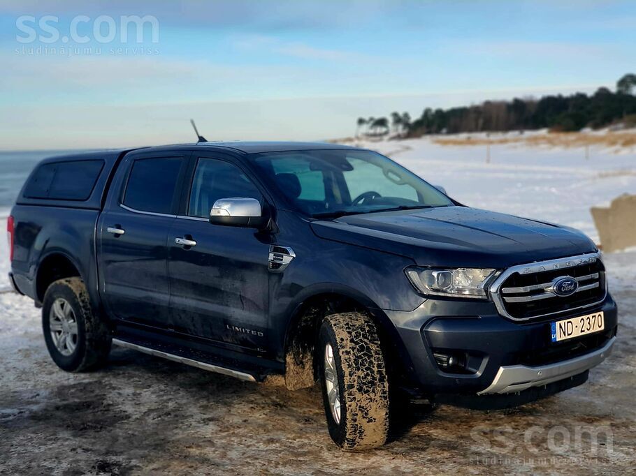 Uzņēmums pārdod Ford Ranger Stormtrack Limited 2022 gada. Nobraukums 262000