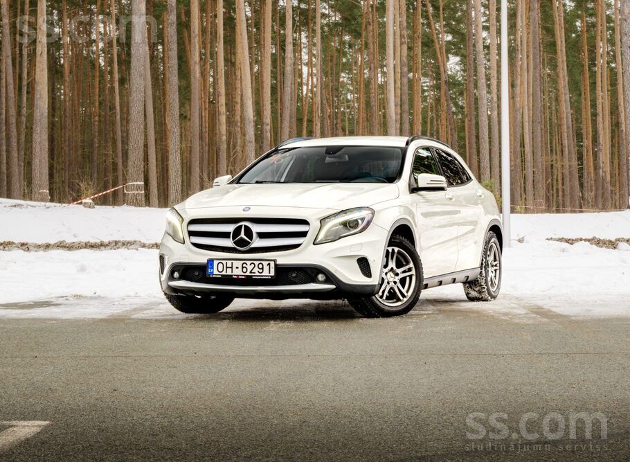 Mercedes Benz Gla 200 Cdi 2.2l dīzelis. 100kw
Tehniskā apskate derīga līdz