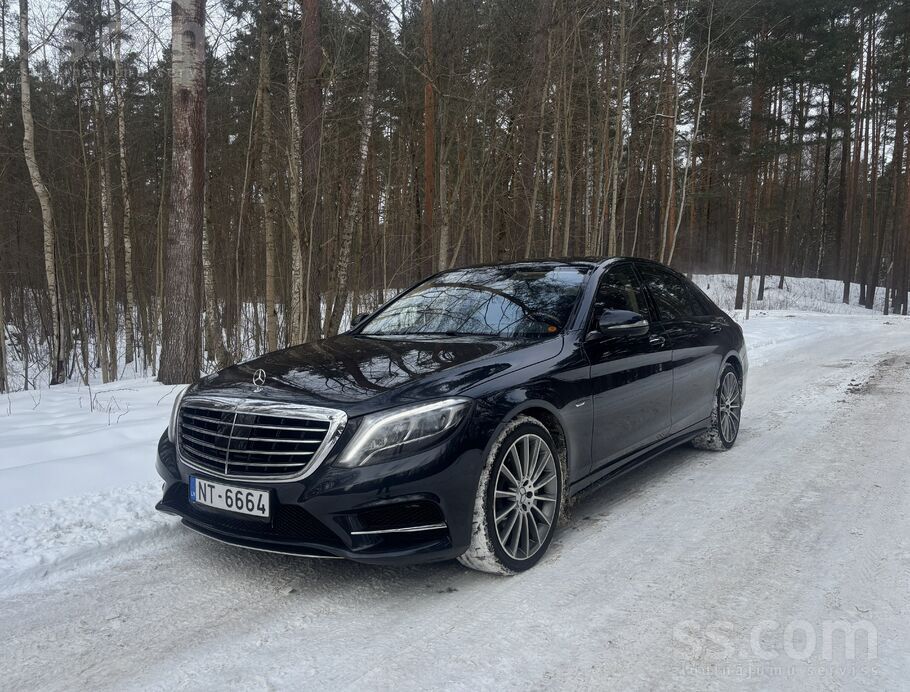 S500L Edition 1 Designo, burmester audio, softclose, ledusskapis, adaptīvā k