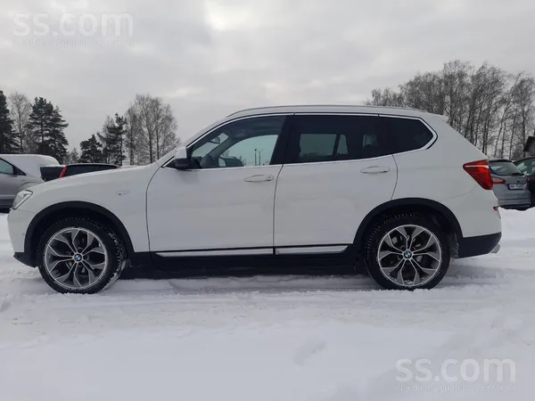 BMW BMW X3. X-Line. X-Drive 35D. 230Kw. Аккуратный ухо