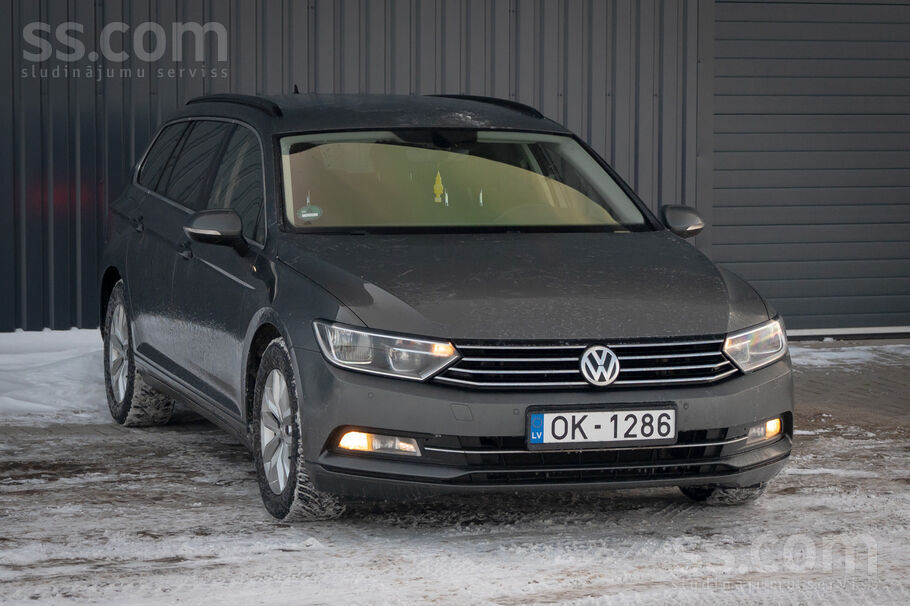 Volkswagen Passat B8 1.6 Tdi (Ļoti ekonomisks un dinamisks). Tikko no Vācija