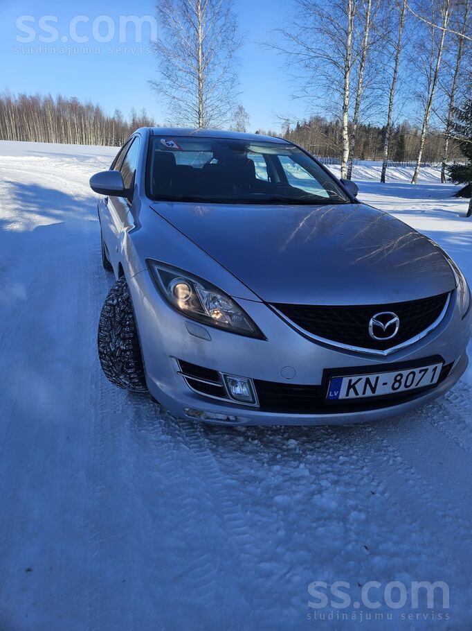 Pārdod Mazda 6. Ļoti labā tehniskā un vizuālā stāvoklī. Auto ar jaunu apskat