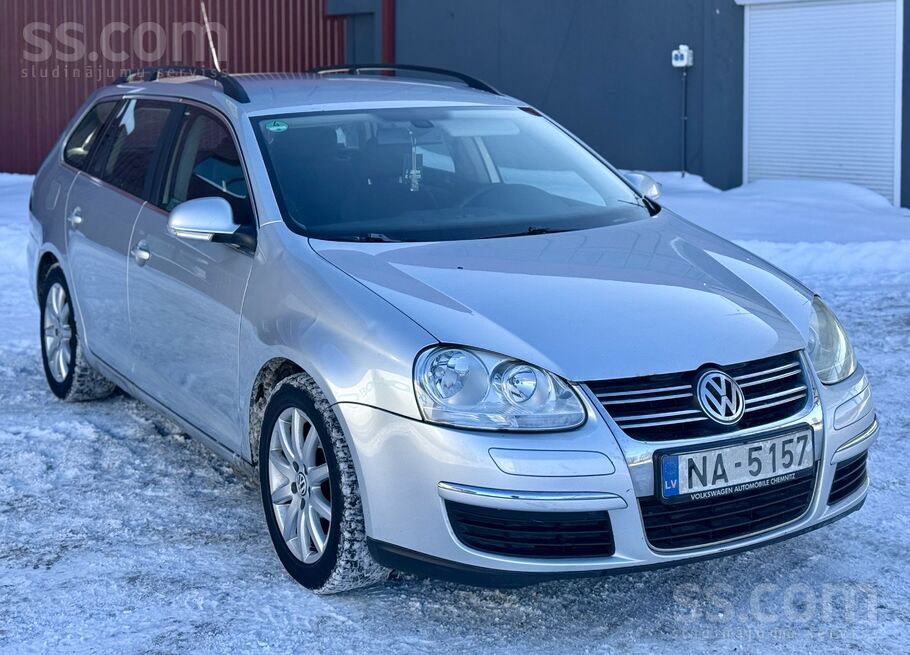 Golf 5, 1.9L dīzelis ar manuālo pārnesumkārbu. Tikko izieta jauna tehniskā a