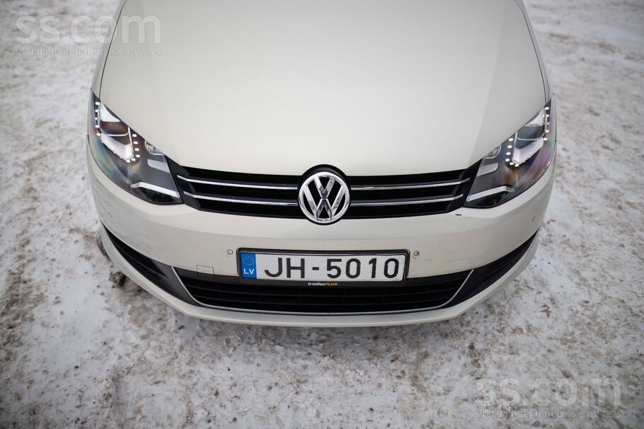Volkswagen VW Sharan 2.0d 103kw, 7.vietīgs, 6 ātrumu automāti