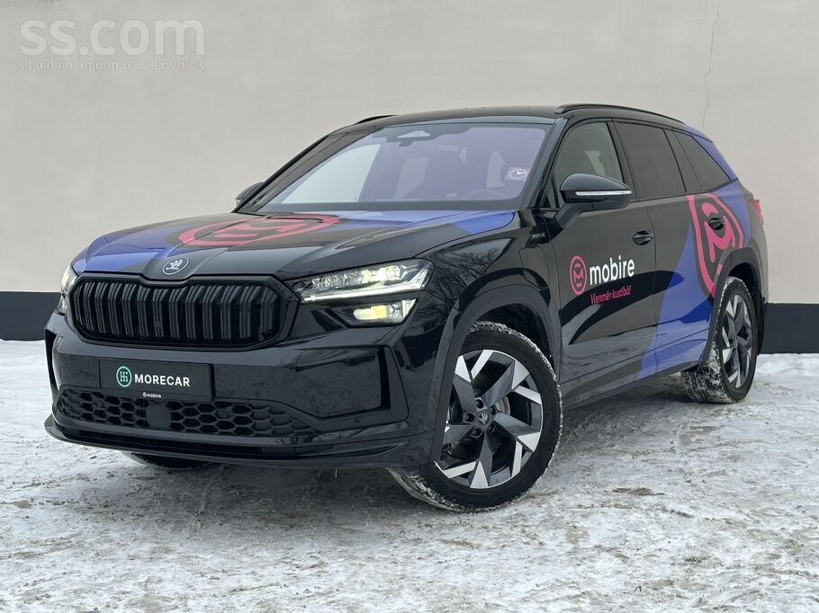 Skoda Kodiaq Sportline IV 1.5Tsi Plug-in Hybrid 204Zs ar automātisko pārnesu