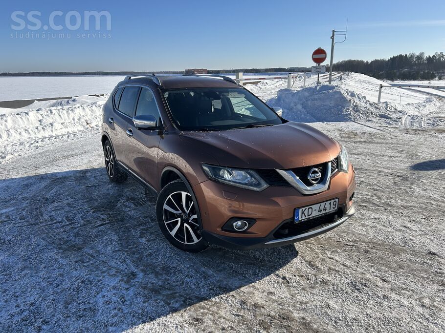 Nissan X-Trail 1.6D 96kW 2015. gada automāts ar priekšpiedziņu, TA līdz 01.1