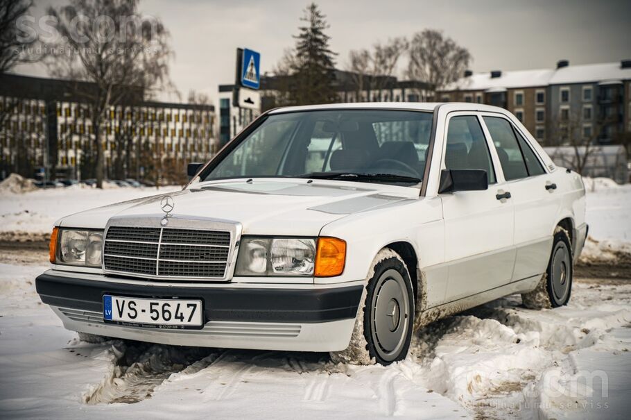 Pārdod Mercedes Benz 190 2.0 dīzelis, automātiskā ātrumkārba. Vēsturiskā spē