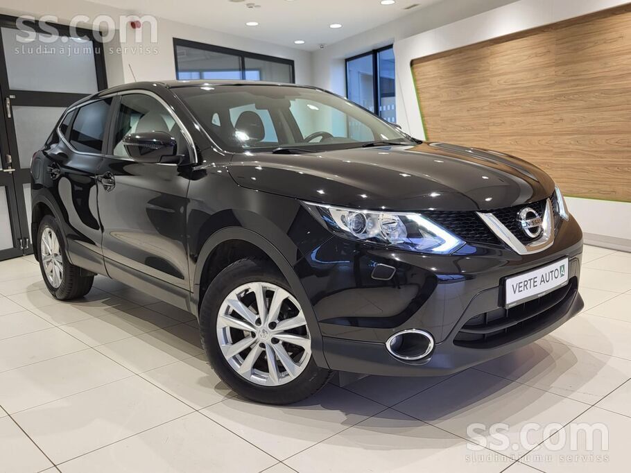 Nissan Qashqai 1.2b 85kw m/t 6-P

Aprīkojums:
- Atpakaļskata kamera, 
-