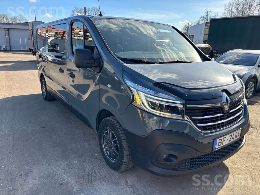 Renault Trafic 2021.g.
L2H1 garā bāze
6 vietas
150zs jauda
R16 diski (n