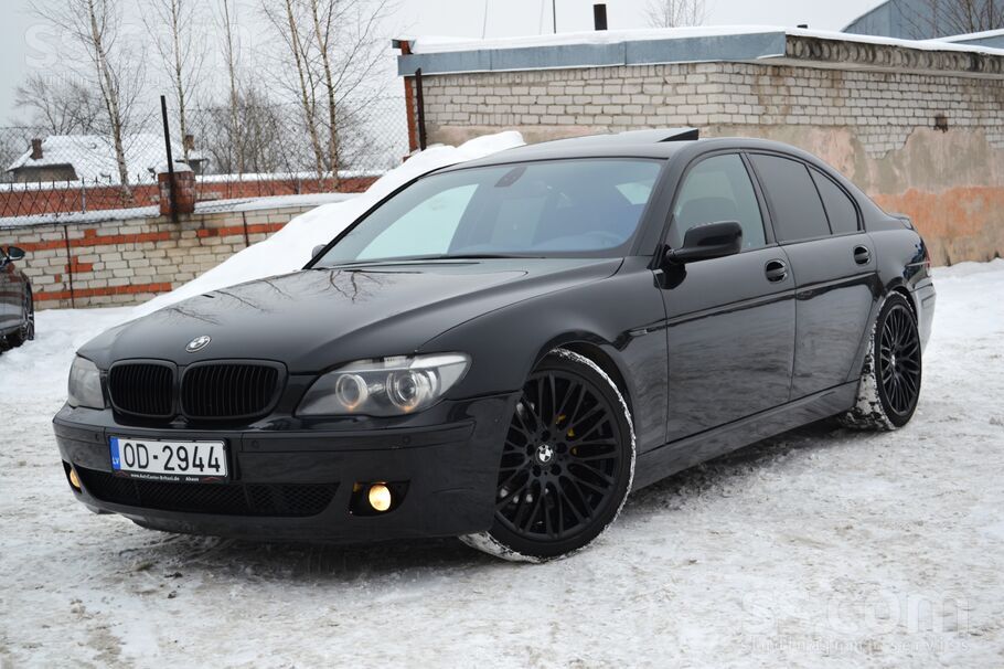 Pārdodu BMW 730 e65 facelift. Apskate izieta bez aizrādījumiem, oriģināls un