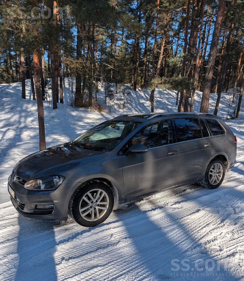 Volkswagen Labdien, tirgojas Golf Mk7 Estate 2.0 Tdi Manuālis