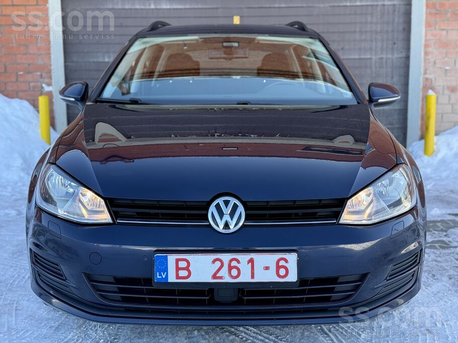 VW Golf 7, 1.6D 110hp, Dsg automāts. Universāls.
Auto tikko ievests Latv