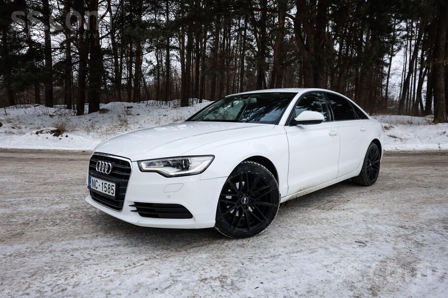 Tiek pārdots kopts Audi A6 Limousine. Līdzi nāk R19 vasaras riepas.
