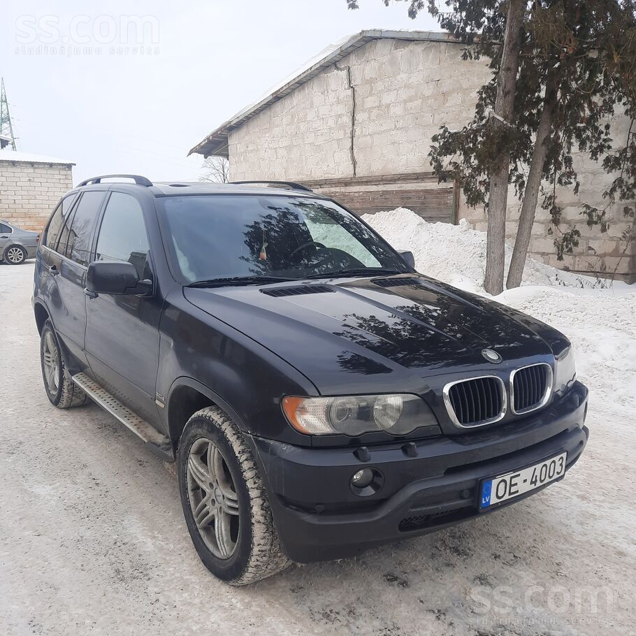 Pārdodu BMW X5 3, 0 135 kW. 
-25 lec no pus apgrieziena. 
Kārba stradā per