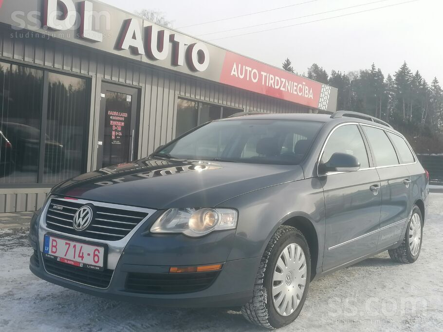Volkswagen No Vācijas. Pārdod VW Passat B6 universāli ar 1, 9