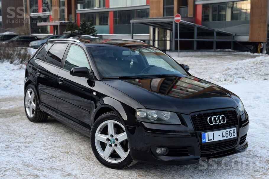 Audi Svaiga ta, Audi A3, S-Line, 1.9D, 77Kw, Automāts, 