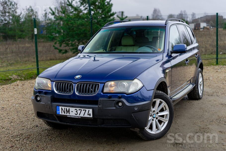 BMW BMW X3 ar 2.5 benzīndzinēju un automātisko transmi