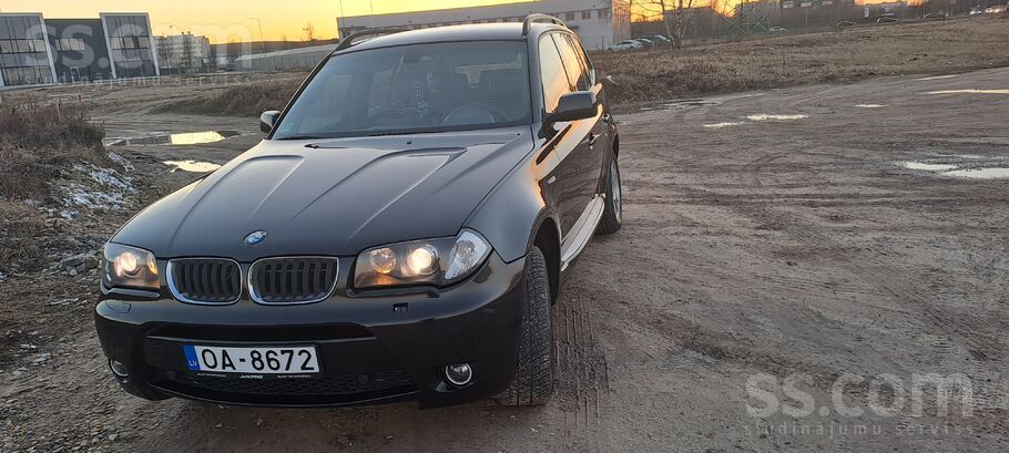BMW Продаю машину. аэродинамический обвес BMW X3 E83 1