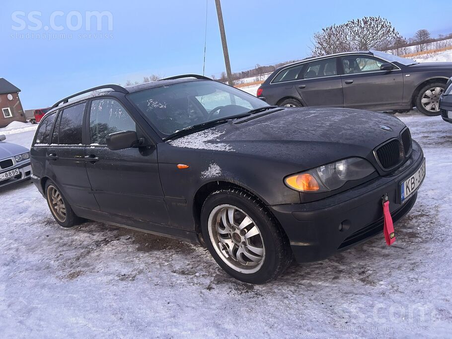 BMW Pārdod BMW, ir vizuāli defekti, jaunas ziemas riep