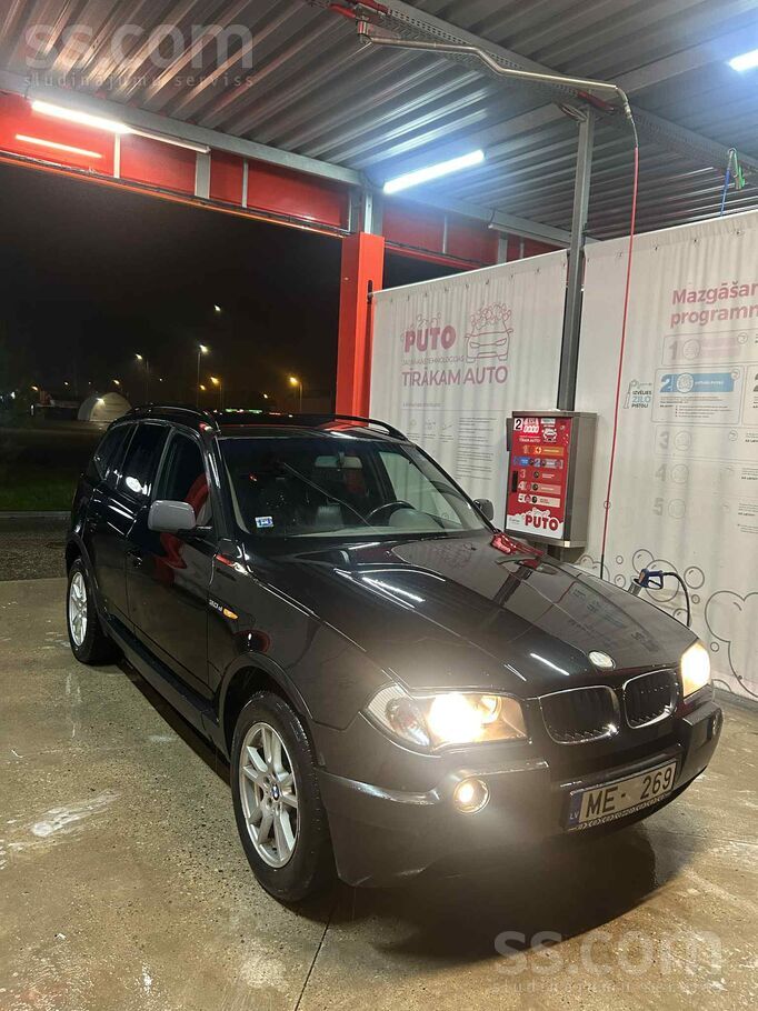 Bmw X3 E83 2004.gads 3.0 dīzelis 4x4 150 kw ar automātisko kārbu. ( ņemu sev