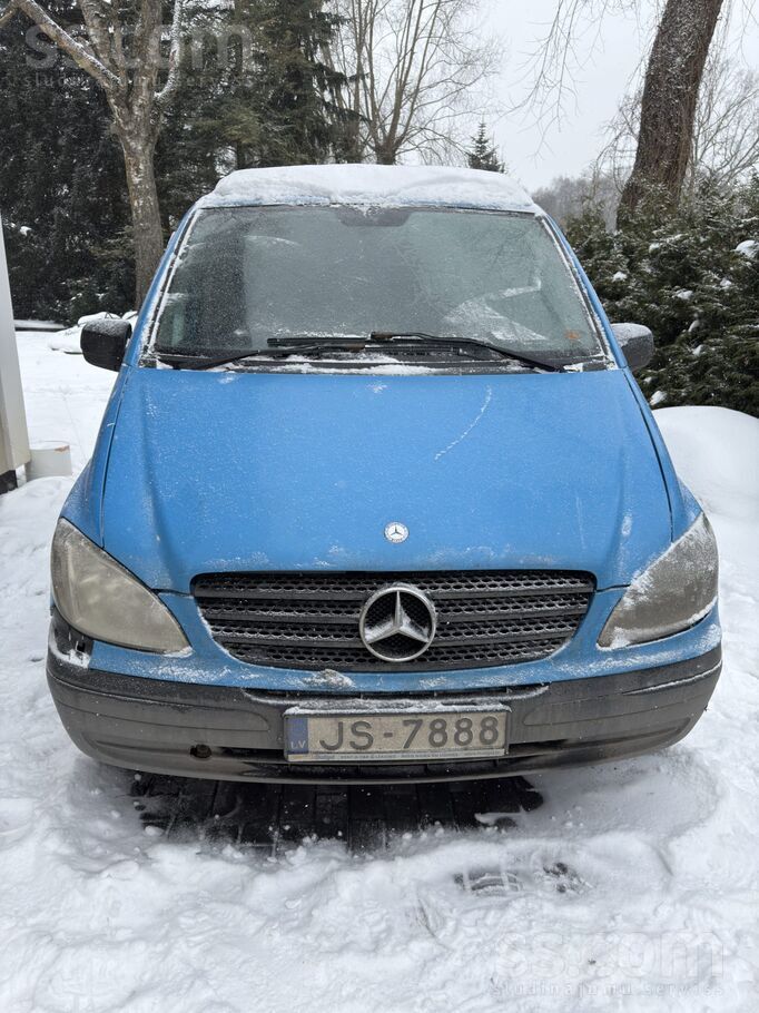 Pārdod Mercedes Benz Vito 109 Cdi, 2010. gada izlaidums. Kravas furgons ar 5