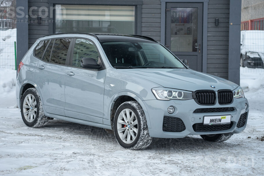BMW BMW X3 3.0 dīzelis 190 kW xDrive, M-paka. Ievests 