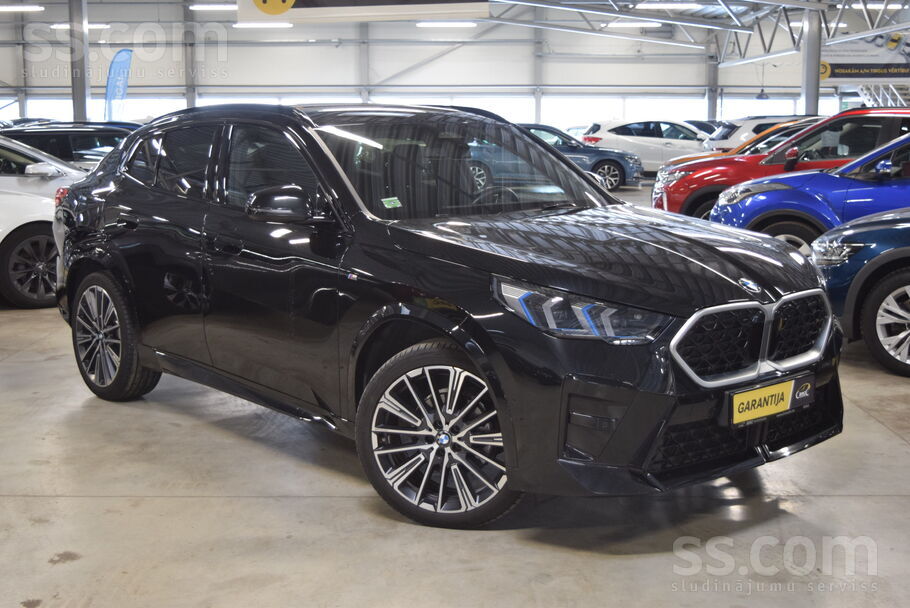 BMW X2 sDrive 18D M Sport. 2024. gada. 2.0l dīzelis, 110 Kw (150 Hp)
Par