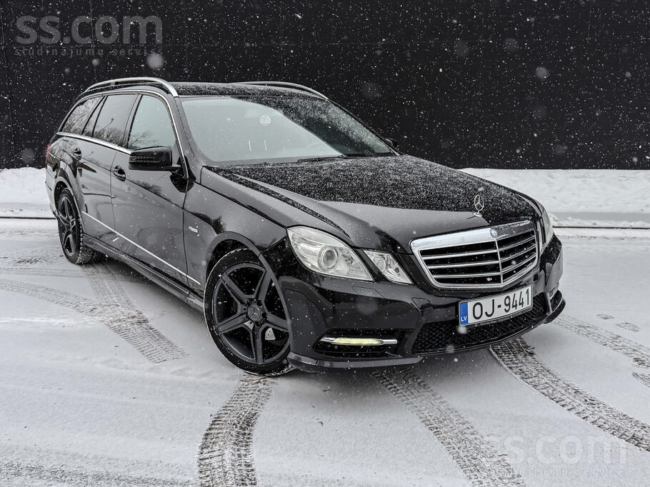 Mercedes-Benz E250. Amg pakotne. Jaunas M+S riepas. Nesen veikta apkope. Tav