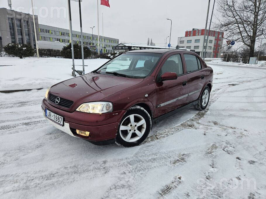 Opel Ziemas trases vaļā. 