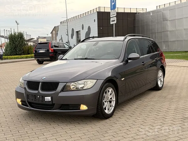 BMW Tikko no Beļģijas - BMW E91 320d, ar M47 dzinēju. 