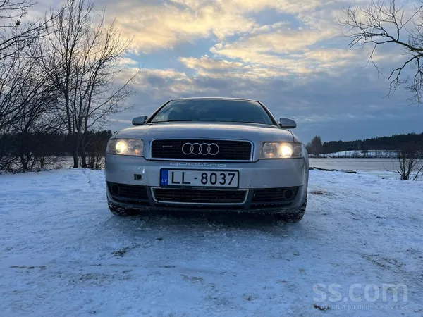 Audi Tirgojās Audi A4/b6 Quattro. Dzinēja jauda 120Kw. 