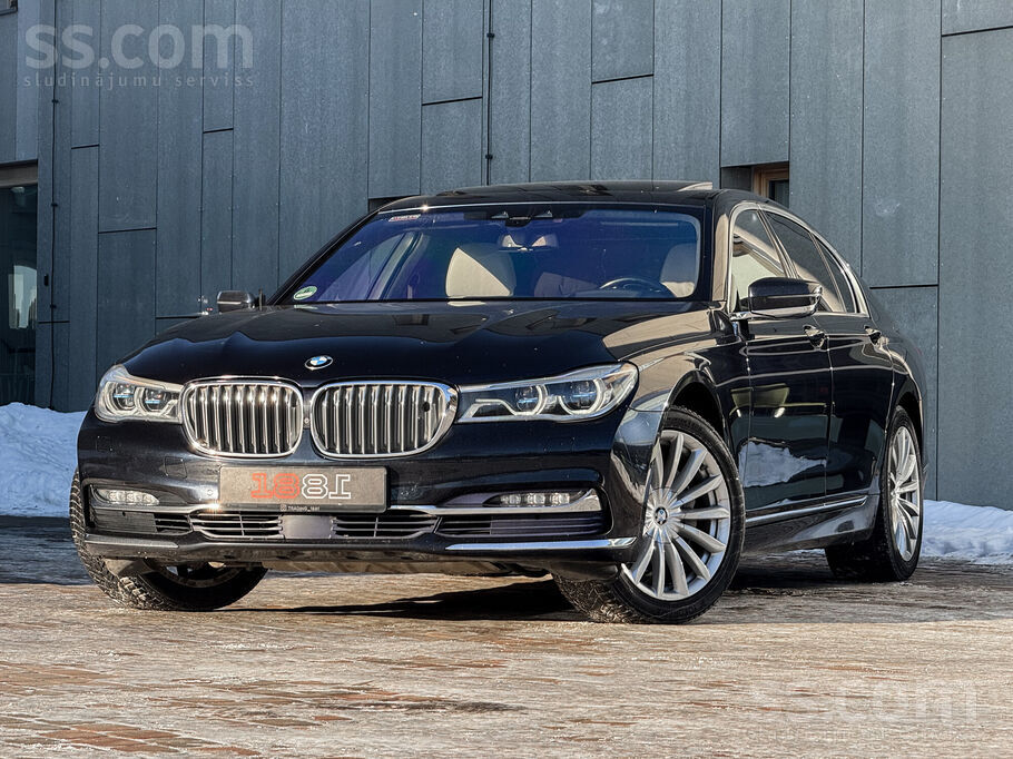 BMW 730D Luxury-Line. 195kw. Bowers & Wilkins. Laser. Night Vision. Display