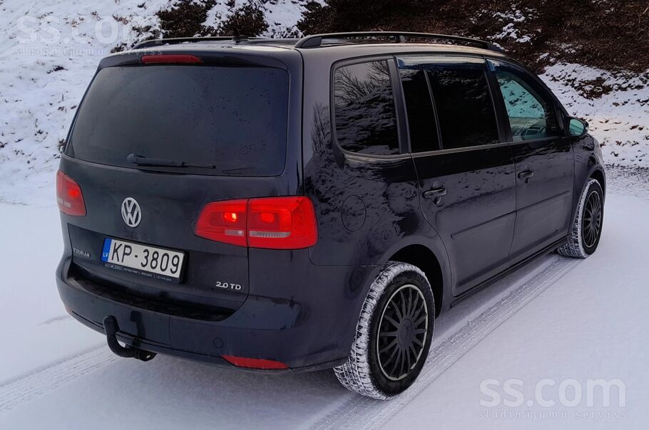 Volkswagen Sēdies un brauc. 2.0 Tdi-Cr, 103Kw, 140Hp, 7 sēdvi