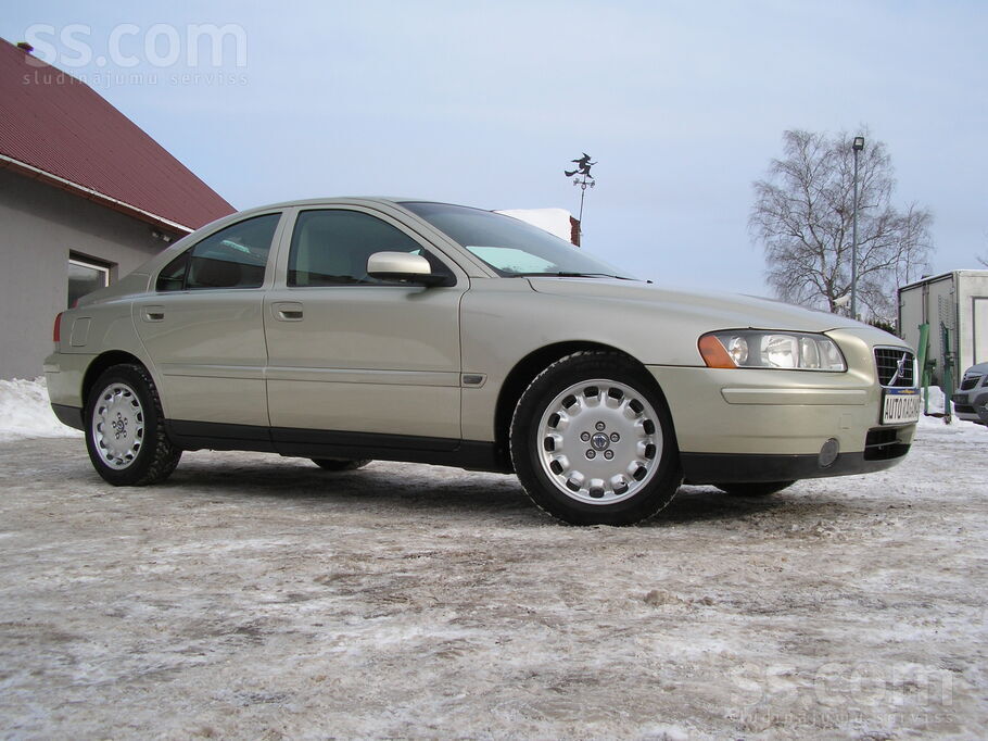 Volvo Tikko no Beļģijas. Volvo S60. 2.4d5. Vecā tipa dzi