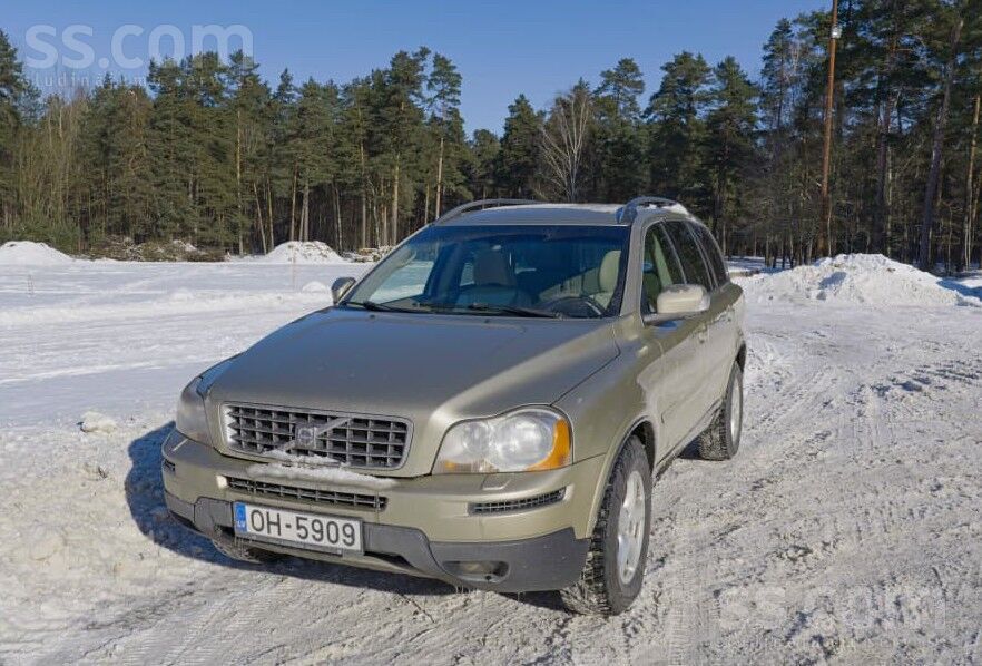 Volvo Volvo Xc90 2.4 dīzelis, labā stāvoklī, 5 sēdvietas