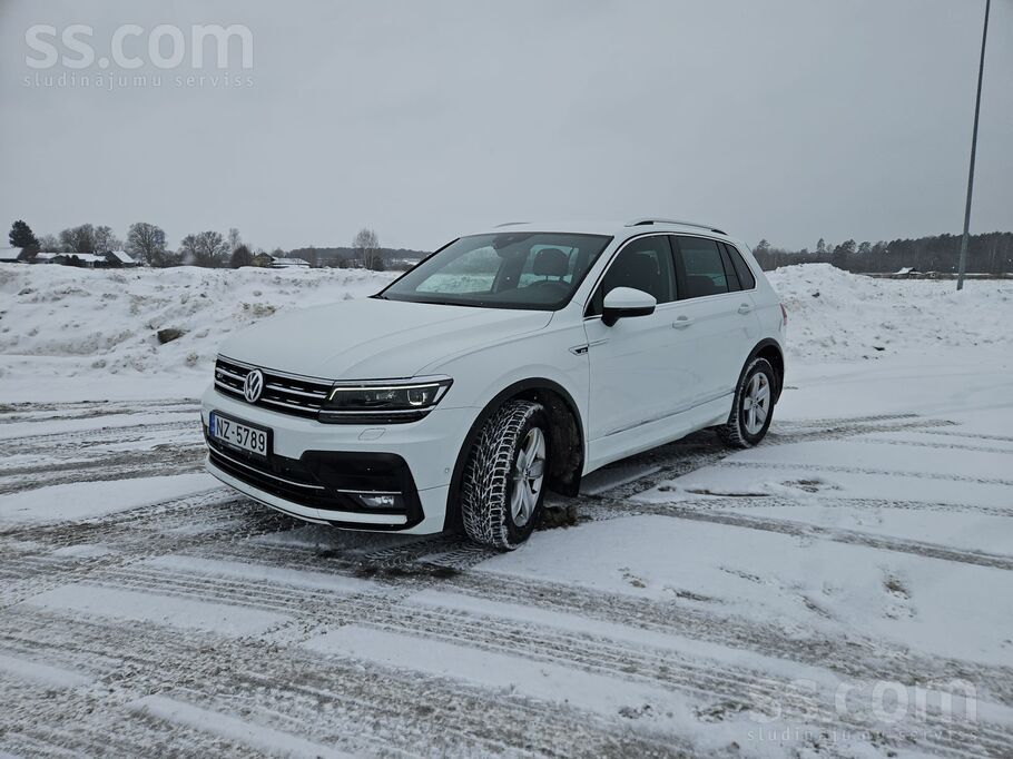 Volkswagen Tigua Rline, 4motion, gan interjers, gan eksterjer