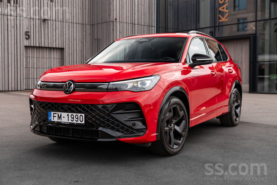 Tiguan R-line 2.0d dzinējs ''Black style'' komplektācijā.
HD Matrix Led